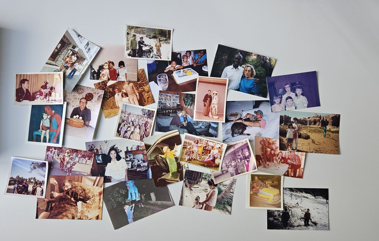 Photo Collage on the wall