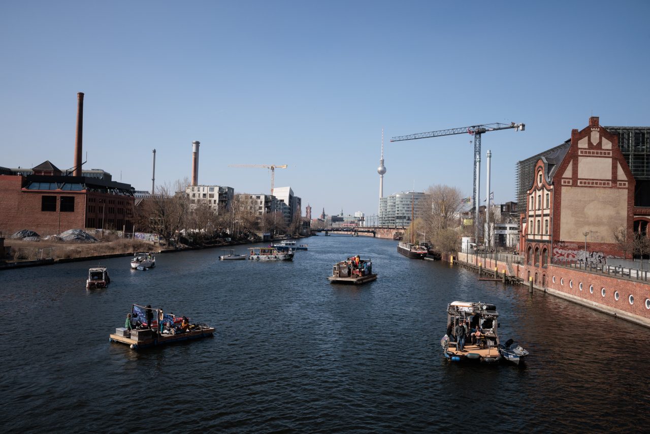 Boating on the Spree