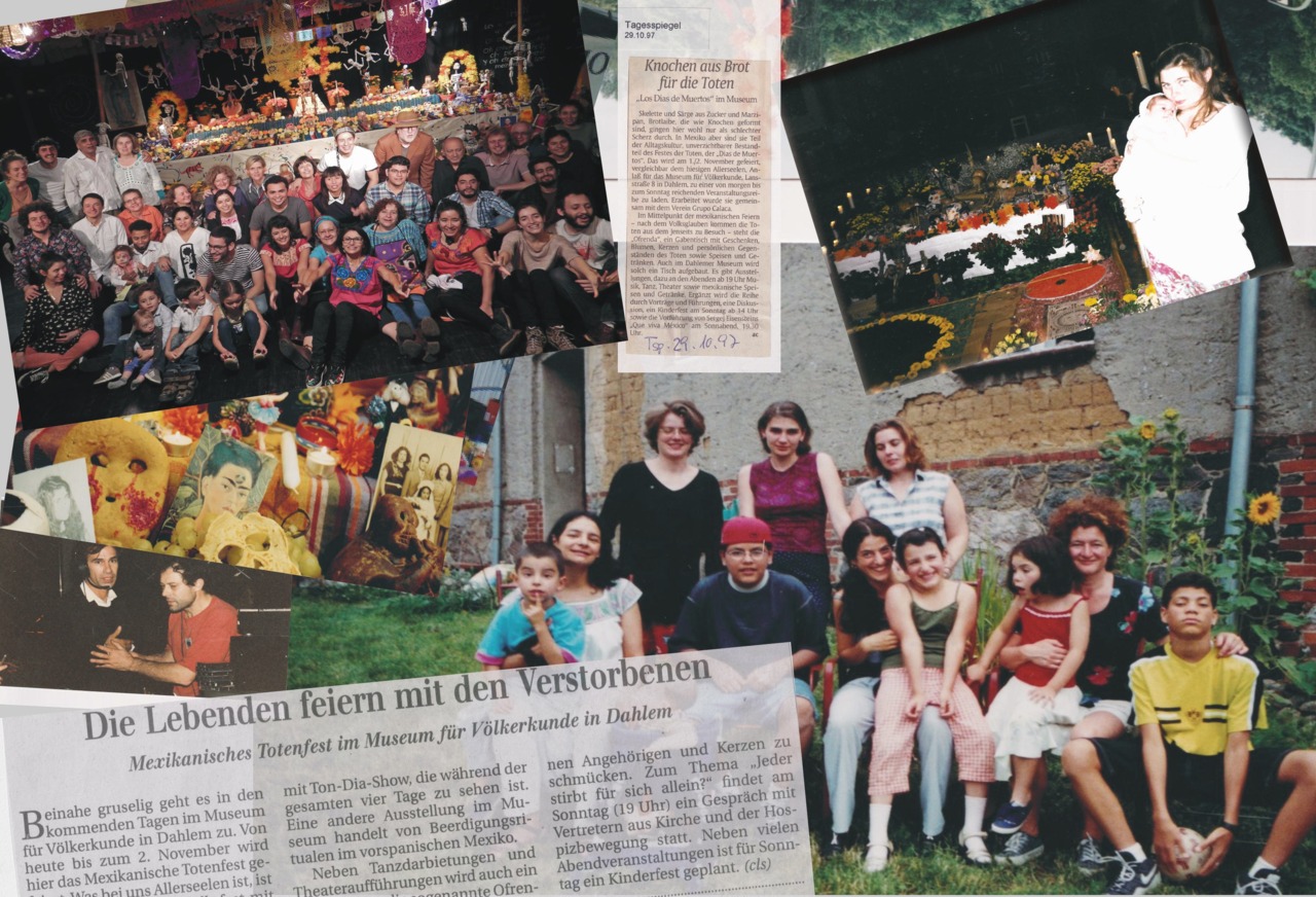 Fotos und Zeitungsausschnitte zur Veranstaltung Fiesta de Día de Muertos