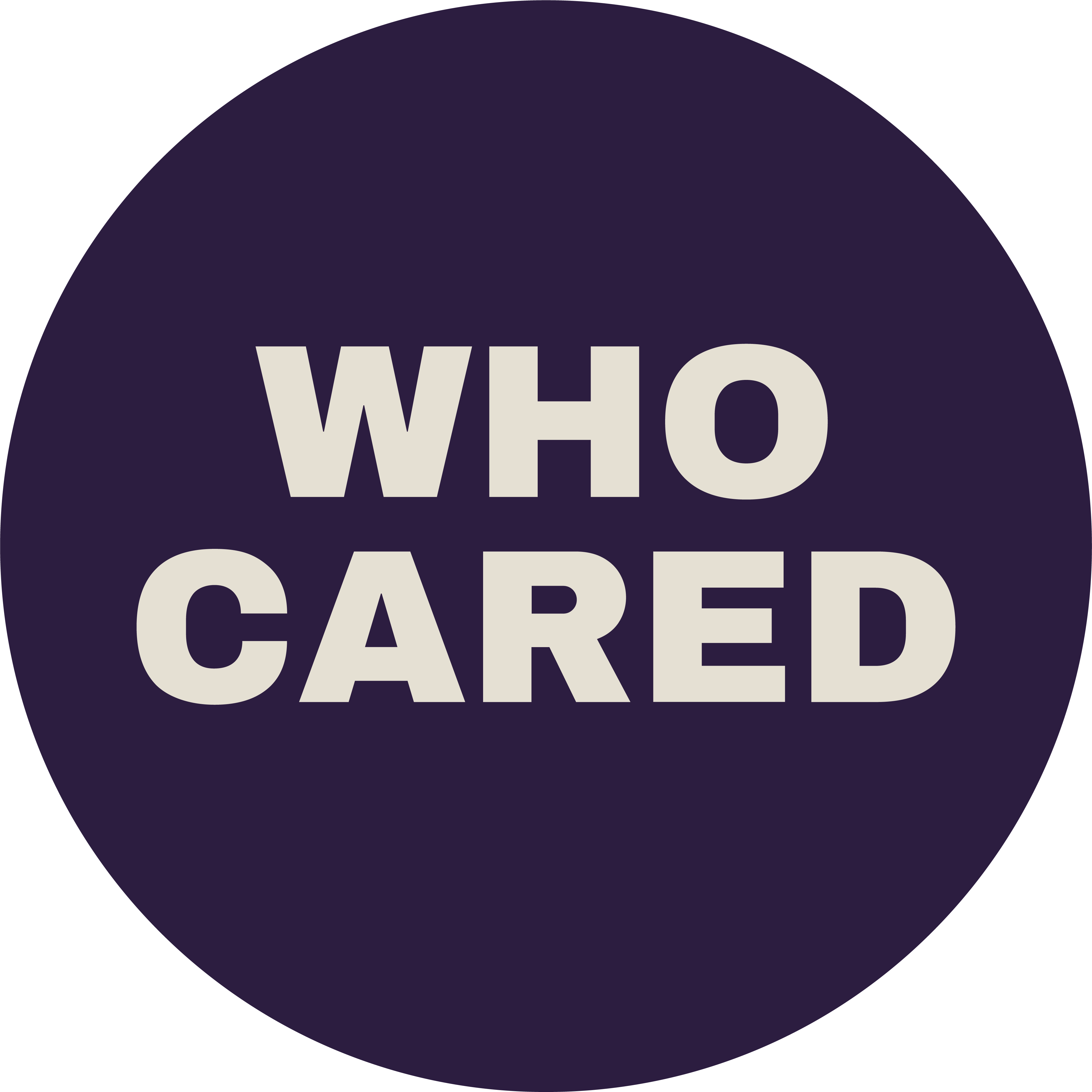 WHO CARED